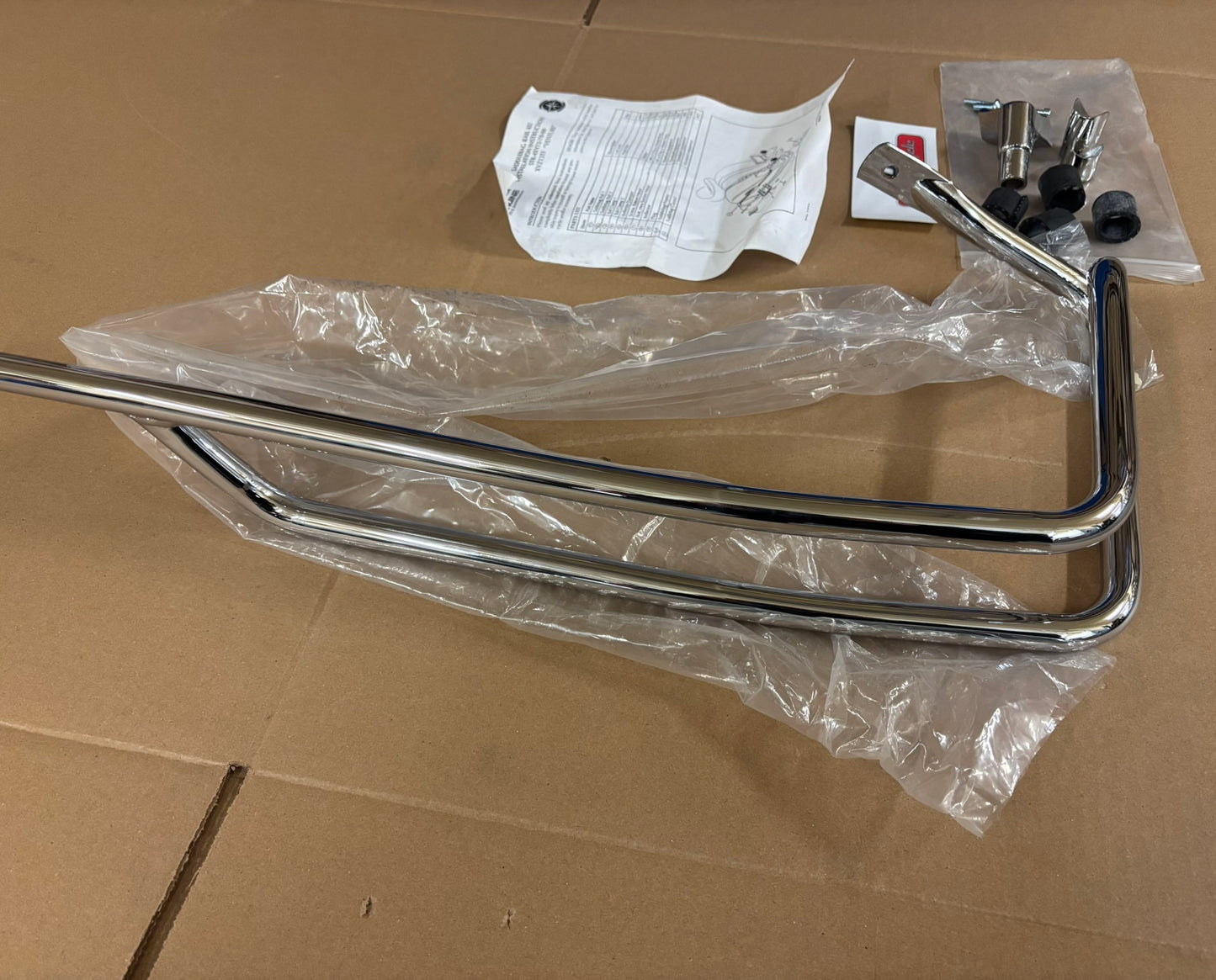 YAMAHA XVZ13 VENTURE LEFT SIDE SADDLEBAG RAIL KIT INCOMPLETE STR-4XY72-70-00-I YBOX
