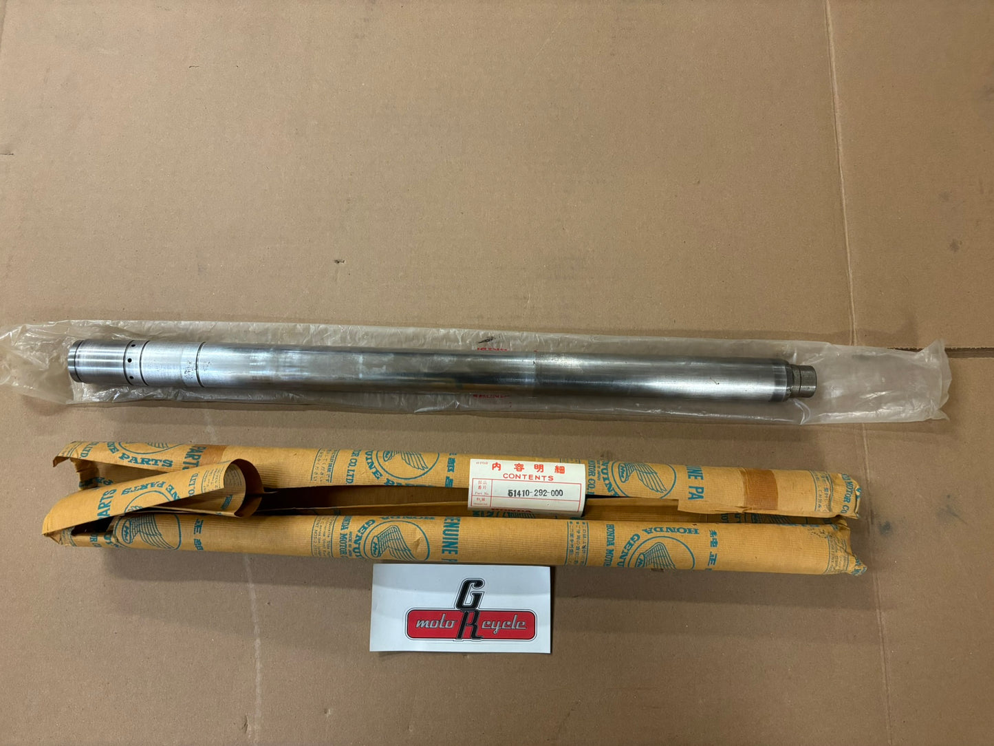 HONDA FRONT FORK PIPE 51410-292-000 HBOX