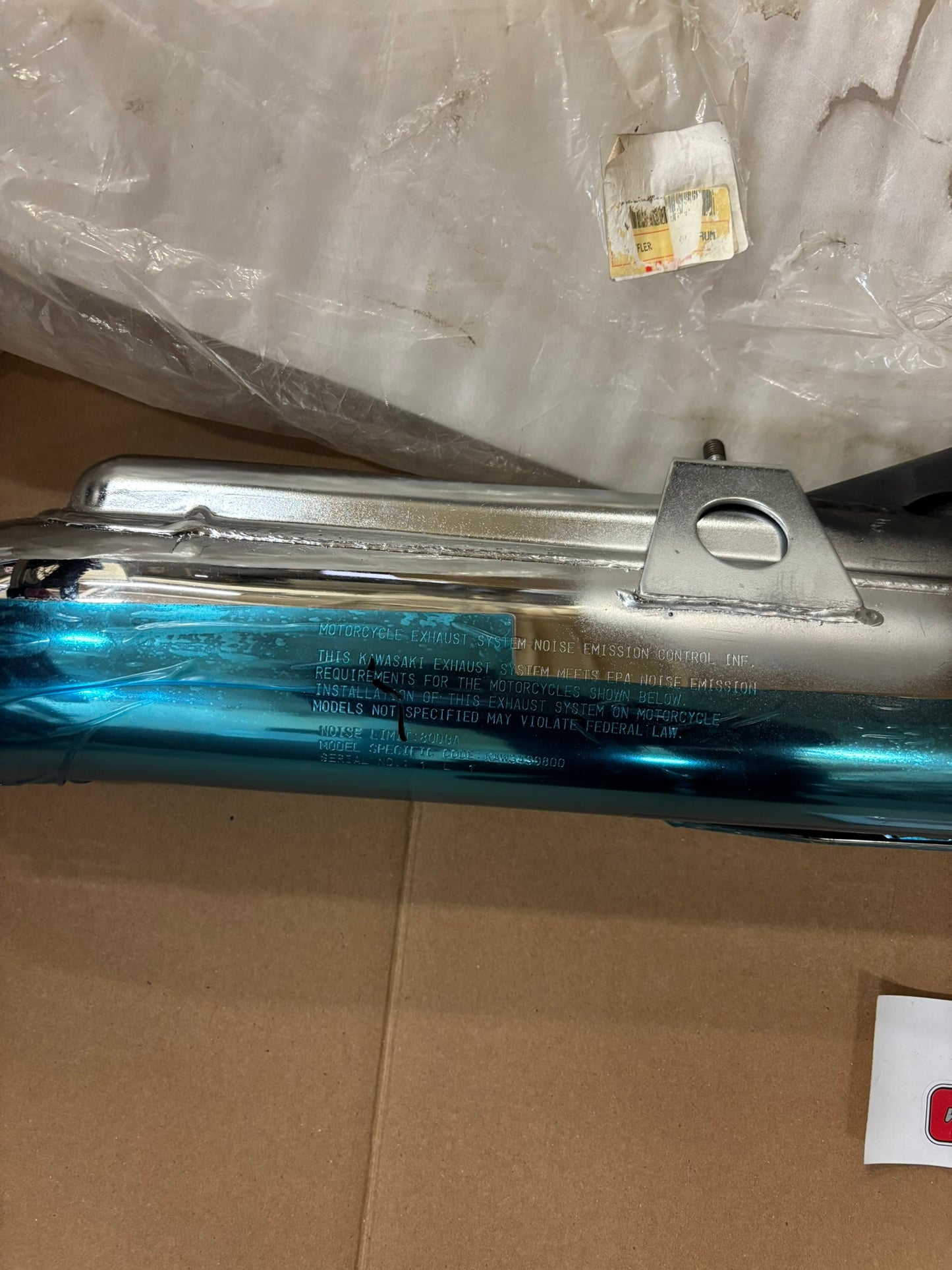 KAWASAKI VN800 1995 - 2005 REAR MUFFLER SILENCER 18001-1933 KBOX