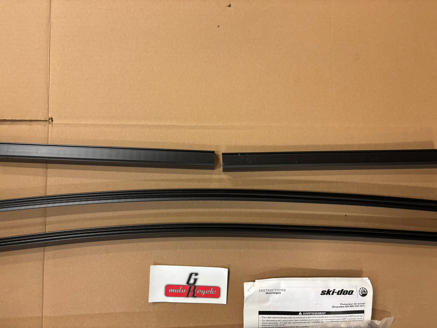 BOMBARDIER SKI-DOO TUNNEL PROTECTOR KIT SUB 860200802 860200267 BBOX