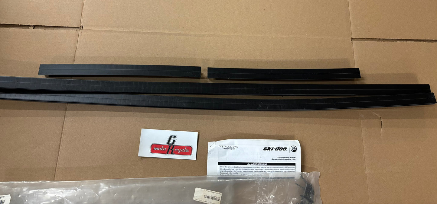 BOMBARDIER SKI-DOO TUNNEL PROTECTOR KIT SUB 860200802 860200267 BBOX