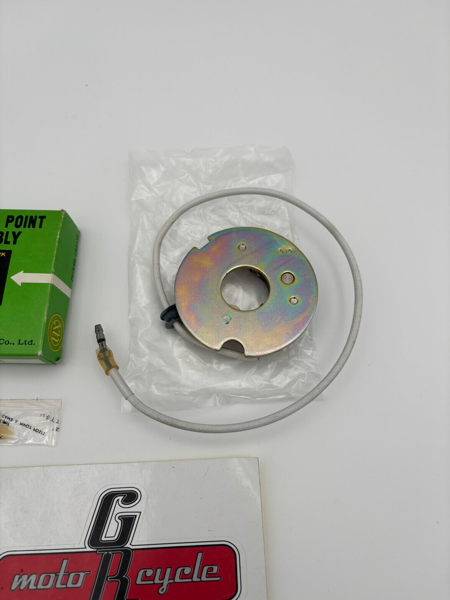 HONDA CL125 CB125 SL125 FUTABA BREAKER POINT ASSY D-281B SUB 30200-107-014 30200-107-154 30200-107-004 H186