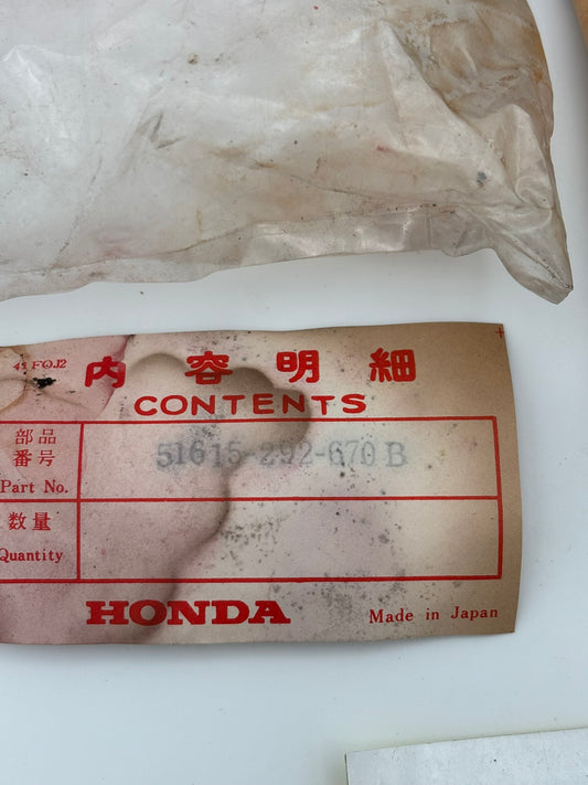 HONDA COVER FORK LOWER (RUST) 51615-292-670B-D H187