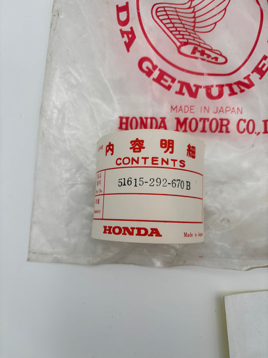 HONDA COVER FORK LOWER 51615-292-670B H187
