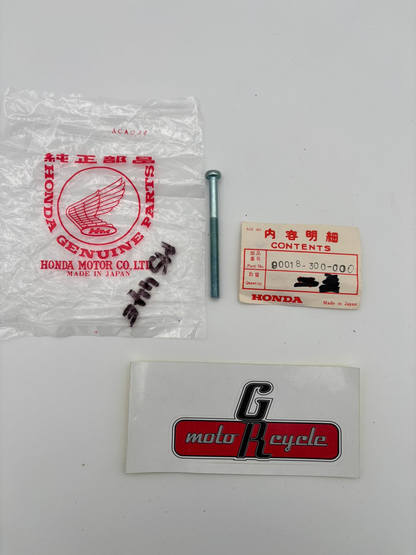 HONDA SCREW PAN (6X75) 90018-300-000 H204