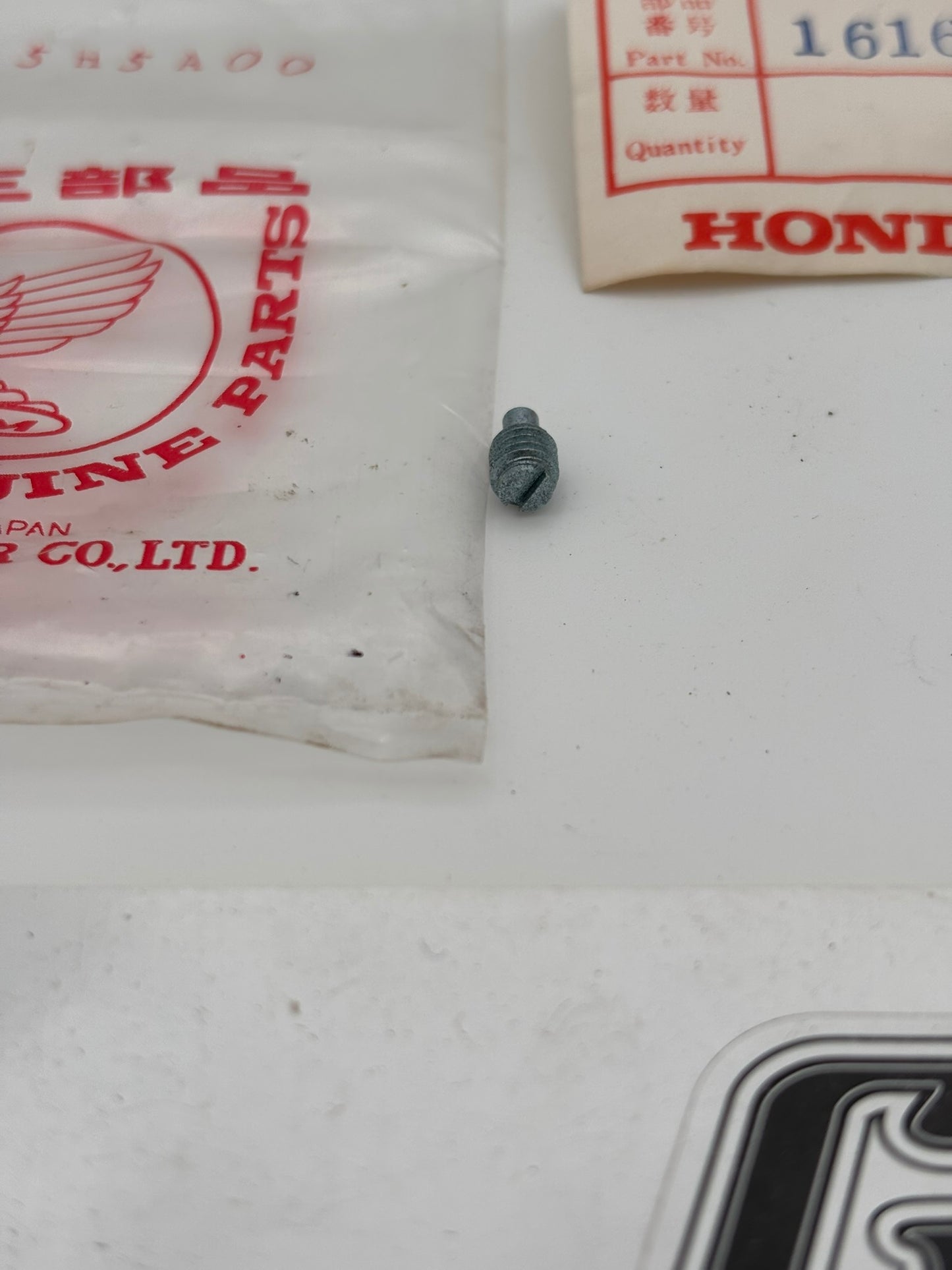 HONDA SCREW NEEDLE SET 16165-292-004 H204