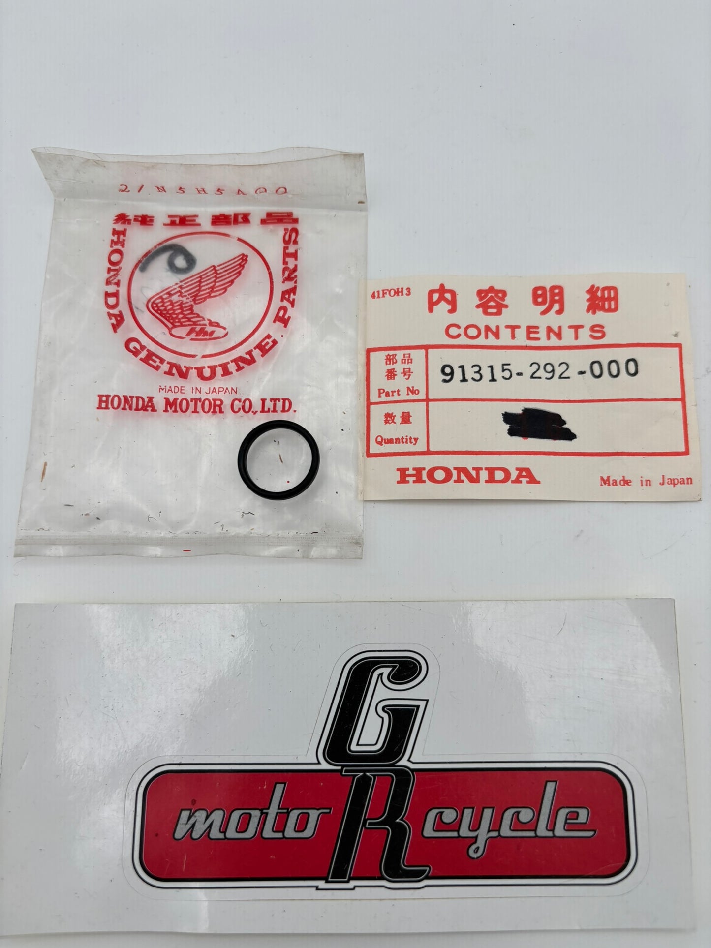 HONDA RUBBER RING 91315-292-000 H205