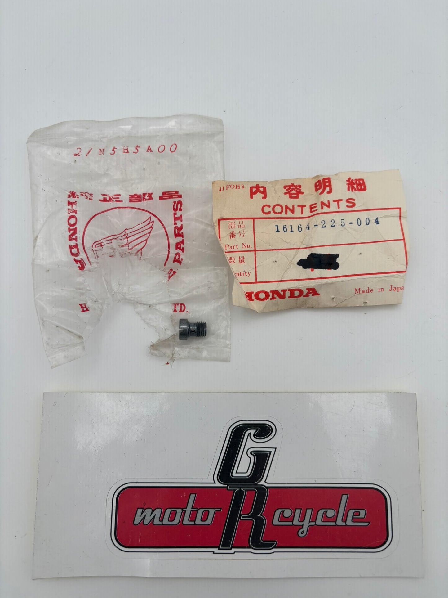 HONDA DRAIN SCREW SUB 16164-202-004 16164-225-004 H209