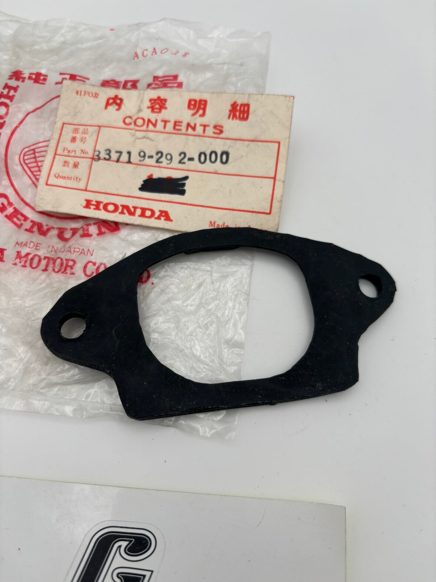 HONDA LIGHT BASE GASKET 33719-292-000 H210