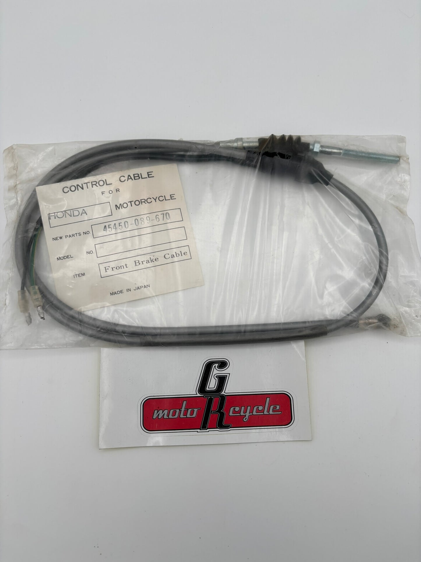 AFTERMARKET HONDA AFTERMARKET FRONT BRAKE CABLE 45450-089-670-A H214