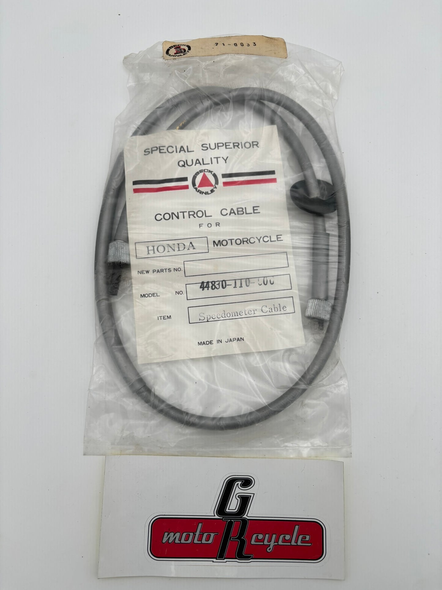 AFTERMARKET HONDA BECK ARNLEY SPEEDOMETER CABLE 44830-110-000-A1 H214