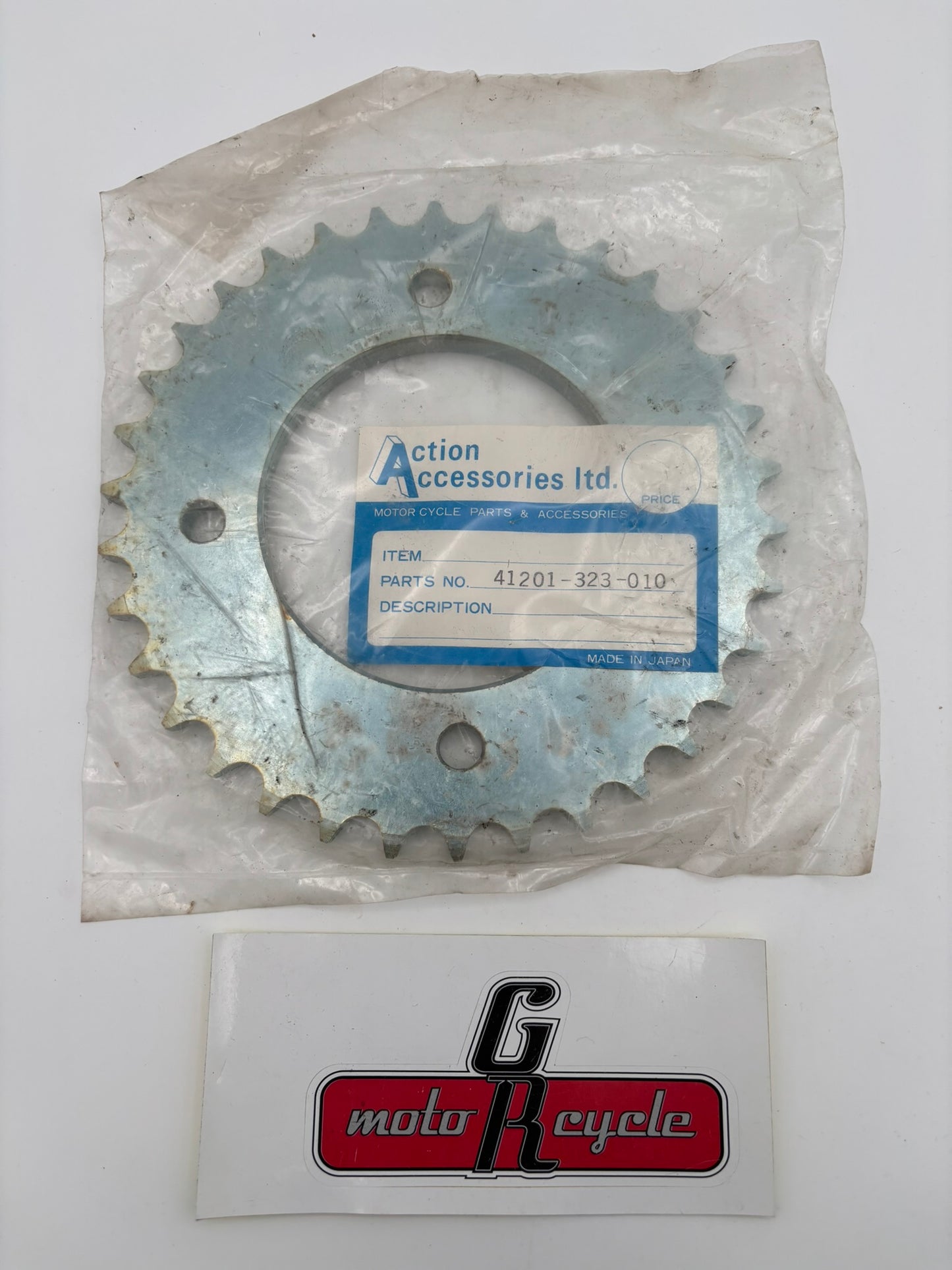 AFTERMARKET HONDA ACTION ACCESSORIES FINAL SPROCKET 41201-323-010-A H214