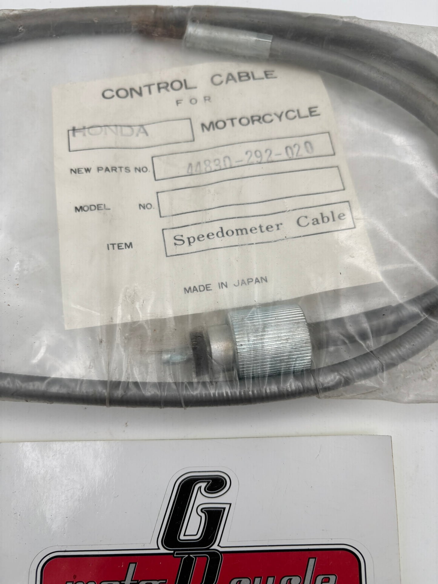 AFTERMARKET HONDA AFTERMARKET SPEEDOMETER CABLE 44830-292-020-A1 H215