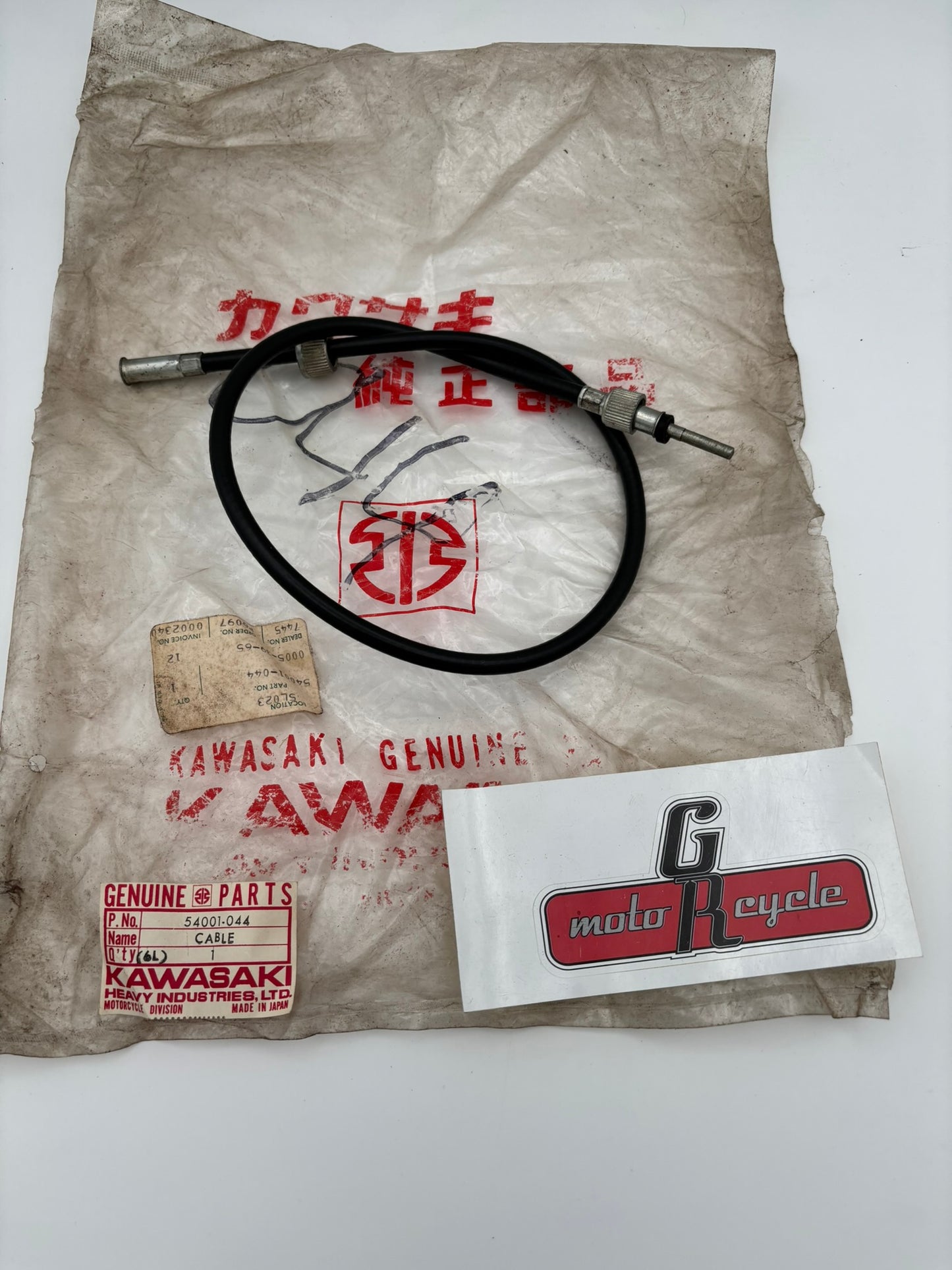 KAWASAKI SPEEDOMETER CABLE 54001-044 K39