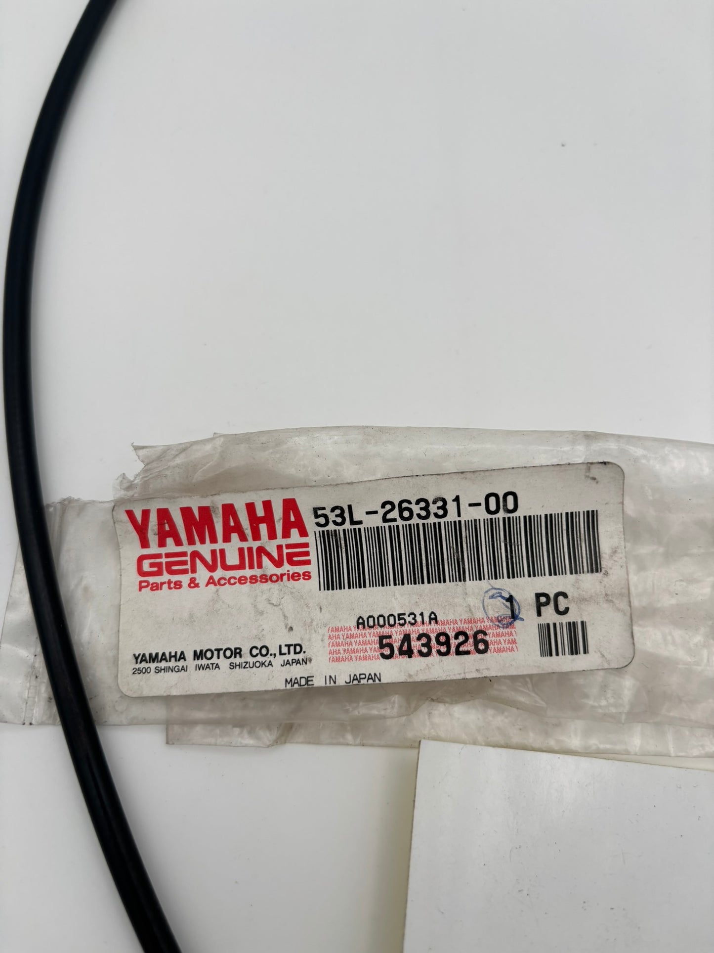 YAMAHA STARTER CABLE 1 53L-26331-00-00 Y272