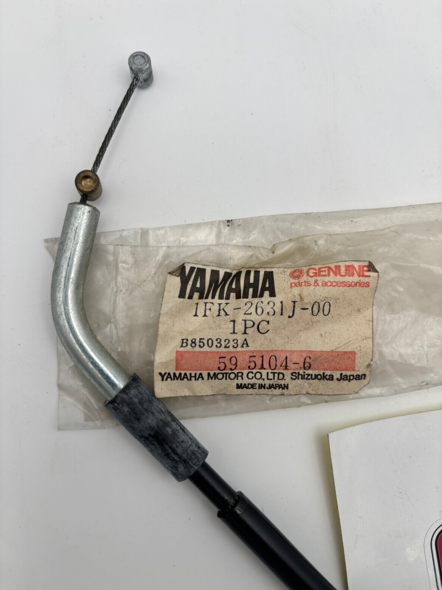 YAMAHA THROTTLE CABLE 4 1FK-2631J-00-00 Y272