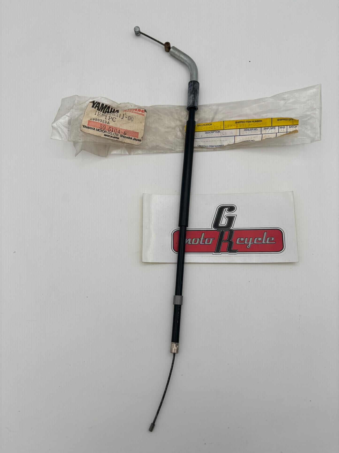 YAMAHA THROTTLE CABLE 4 1FK-2631J-00-00 Y272