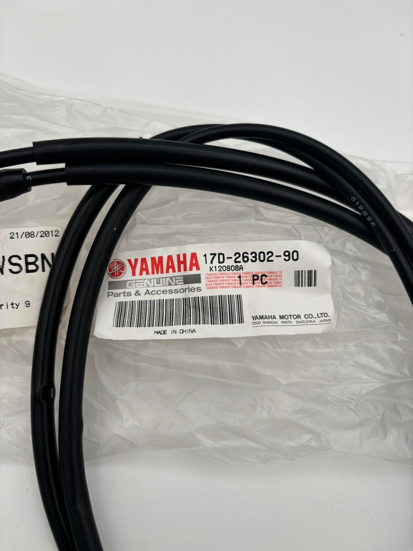 YAMAHA THROTTLE CABLE 17D-26302-90-00 Y272