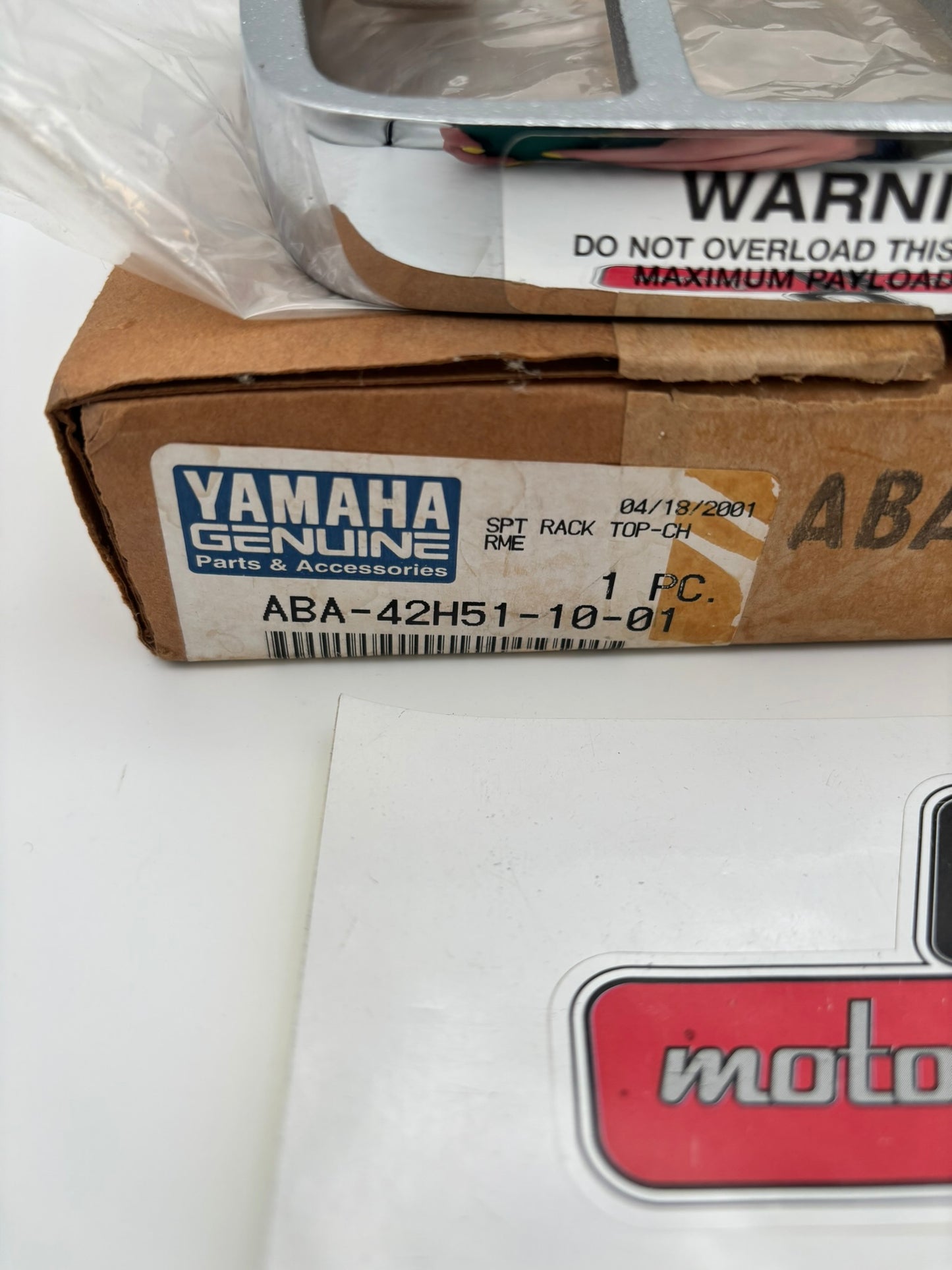 YAMAHA SPORT RACK POLISHED ABA-42H51-10-01 Y273