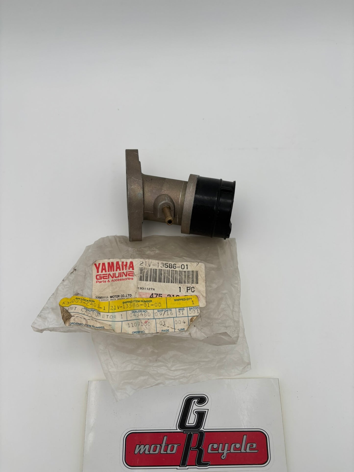 YAMAHA CARBURETOR JOINT 21V-13586-01-00 Y273