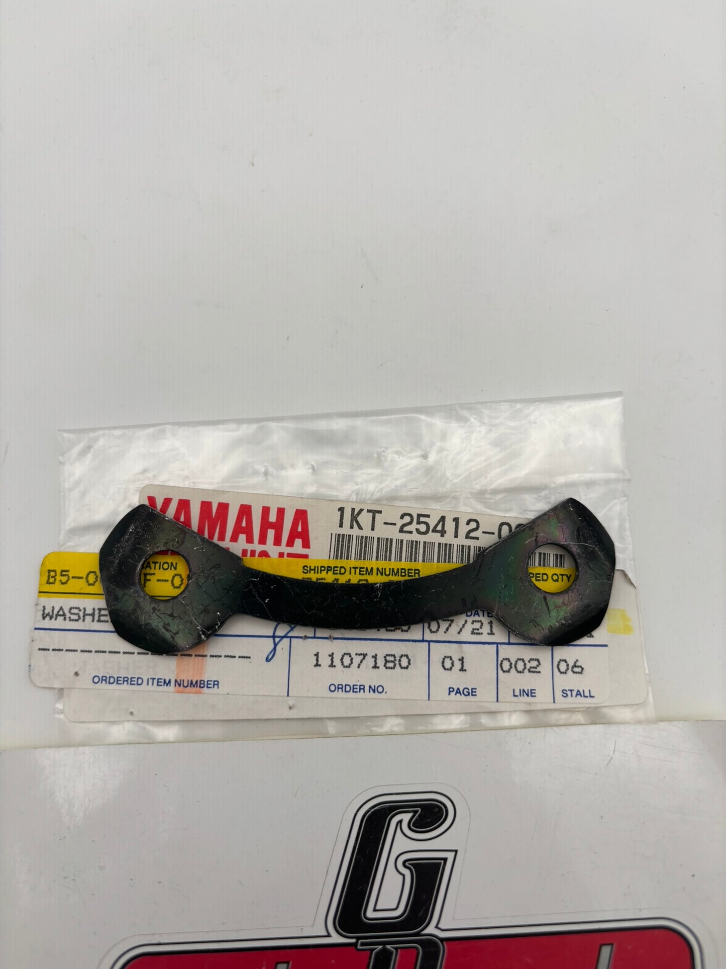 YAMAHA WASHER 1KT-25412-00-00 Y274