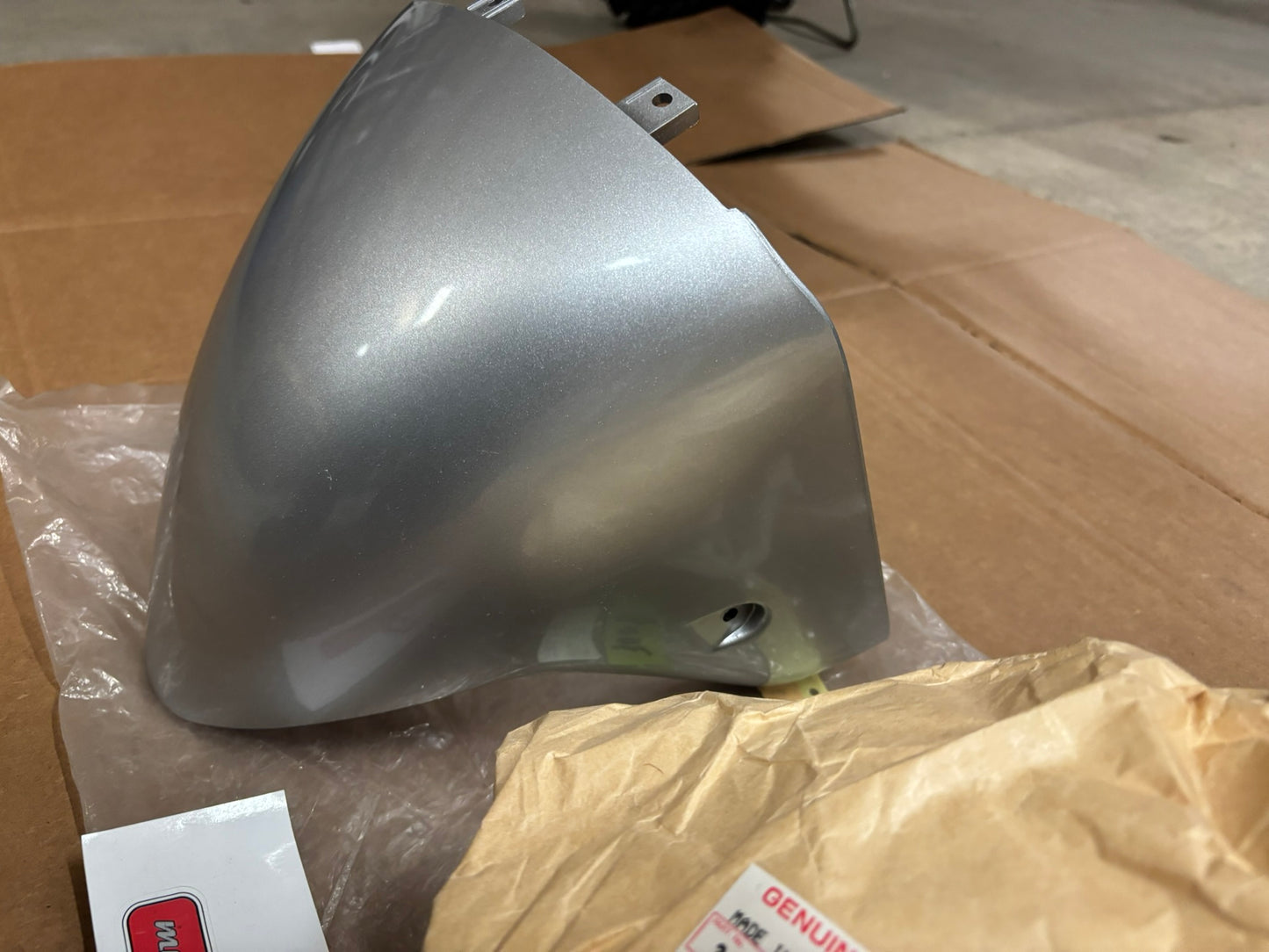 KAWASAKI FRONT FENDER FR G SILVER 35004-1333-F2 KBOX