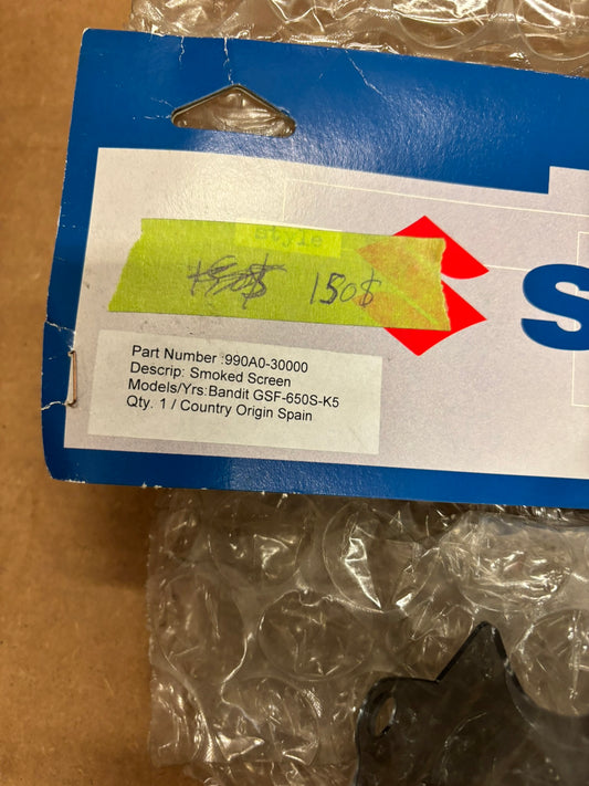 SUZUKI WINDSHIELD SMOKED SCREEN 990A0-30000 SBOX