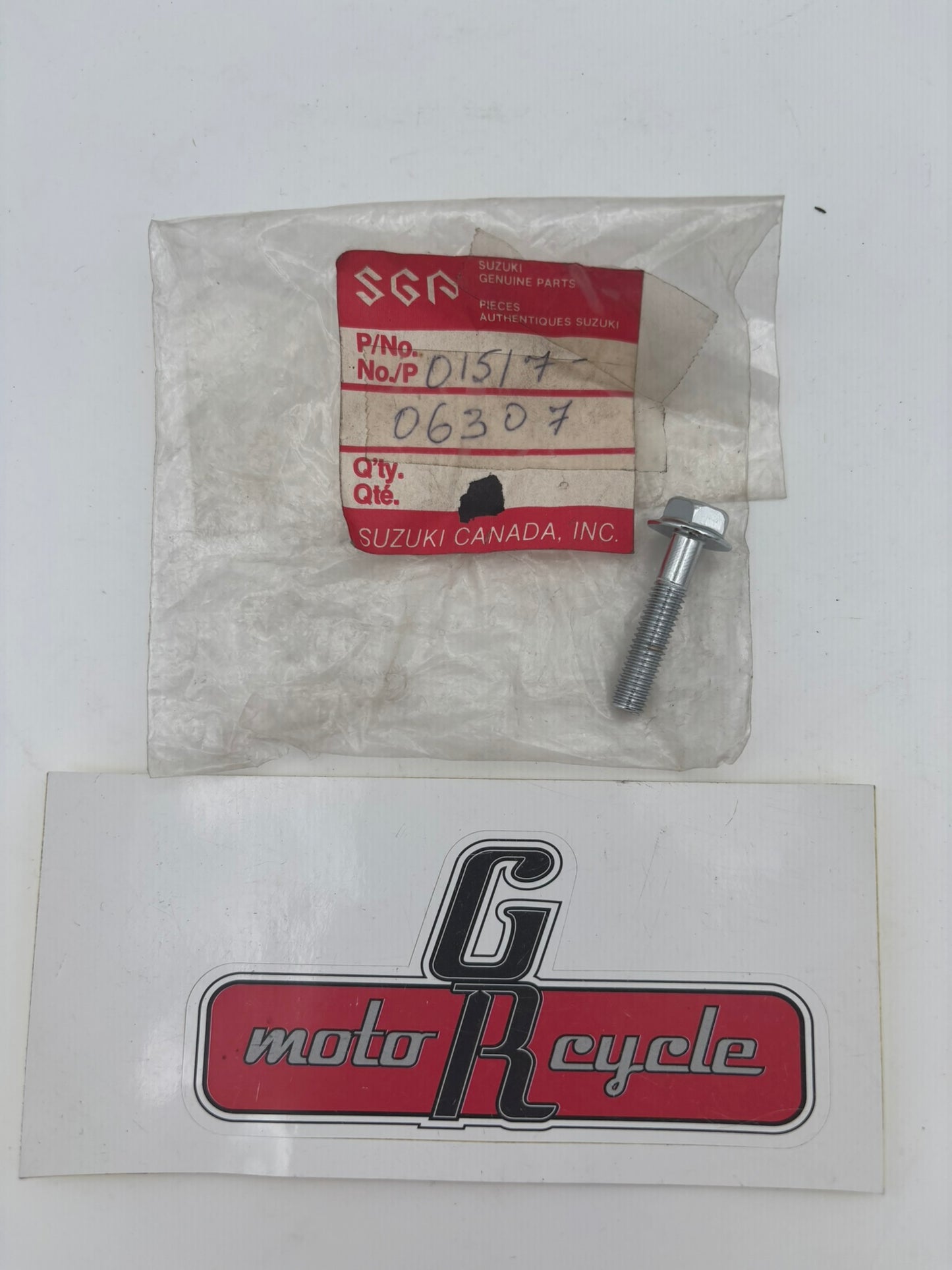 SUZUKI BOLT SUB 01550-06307 01517-06307 S72