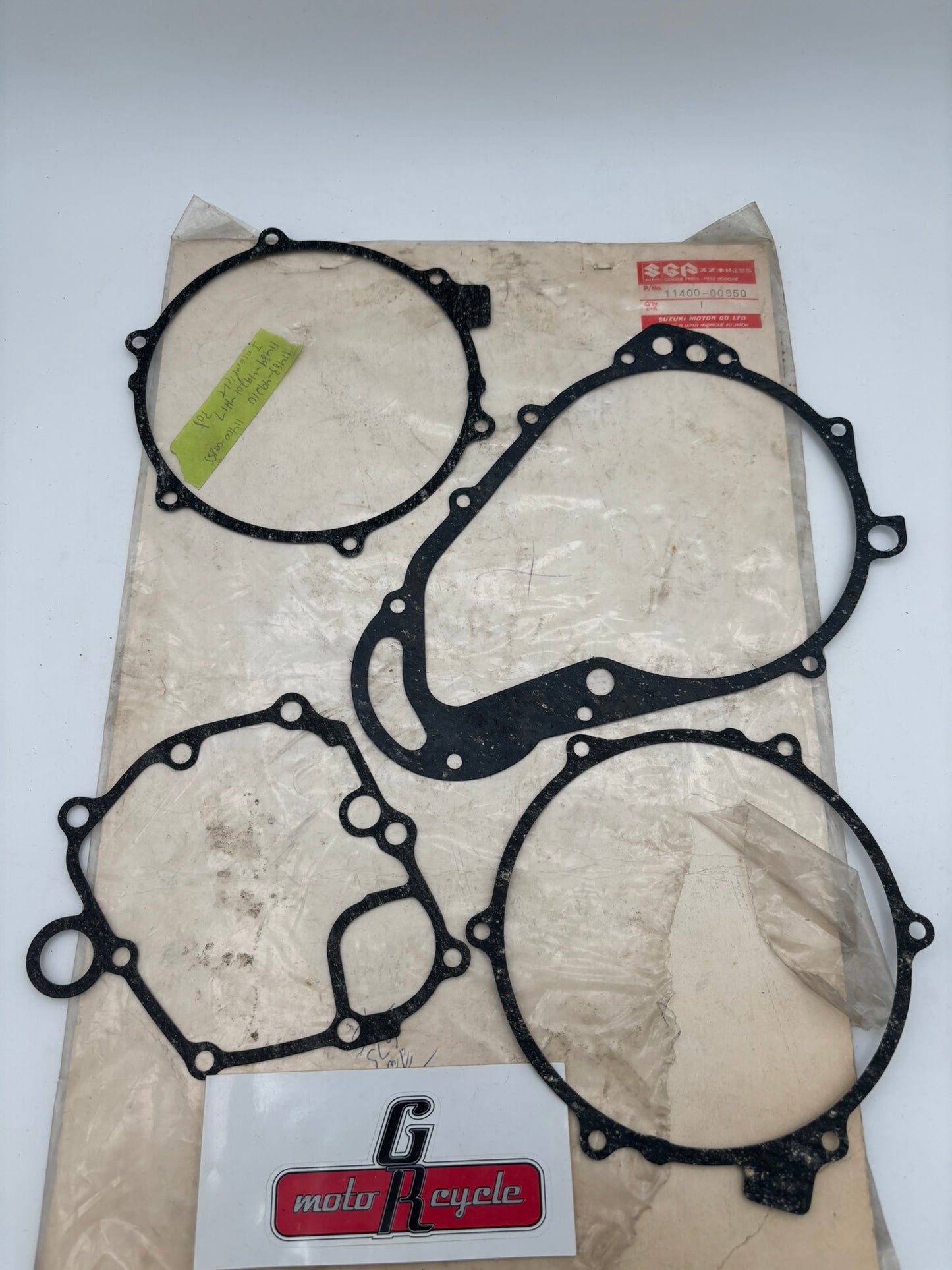 SUZUKI GASKET SET (INCOMPLETE) SUB 11400-00851 11400-00855 11400-00850-I1 S83