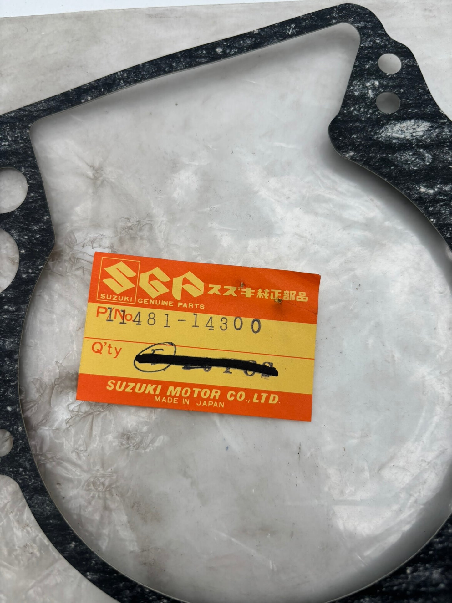SUZUKI CRANKCASE GASKET SUB 11481-14300-H17 11481-14300 S83