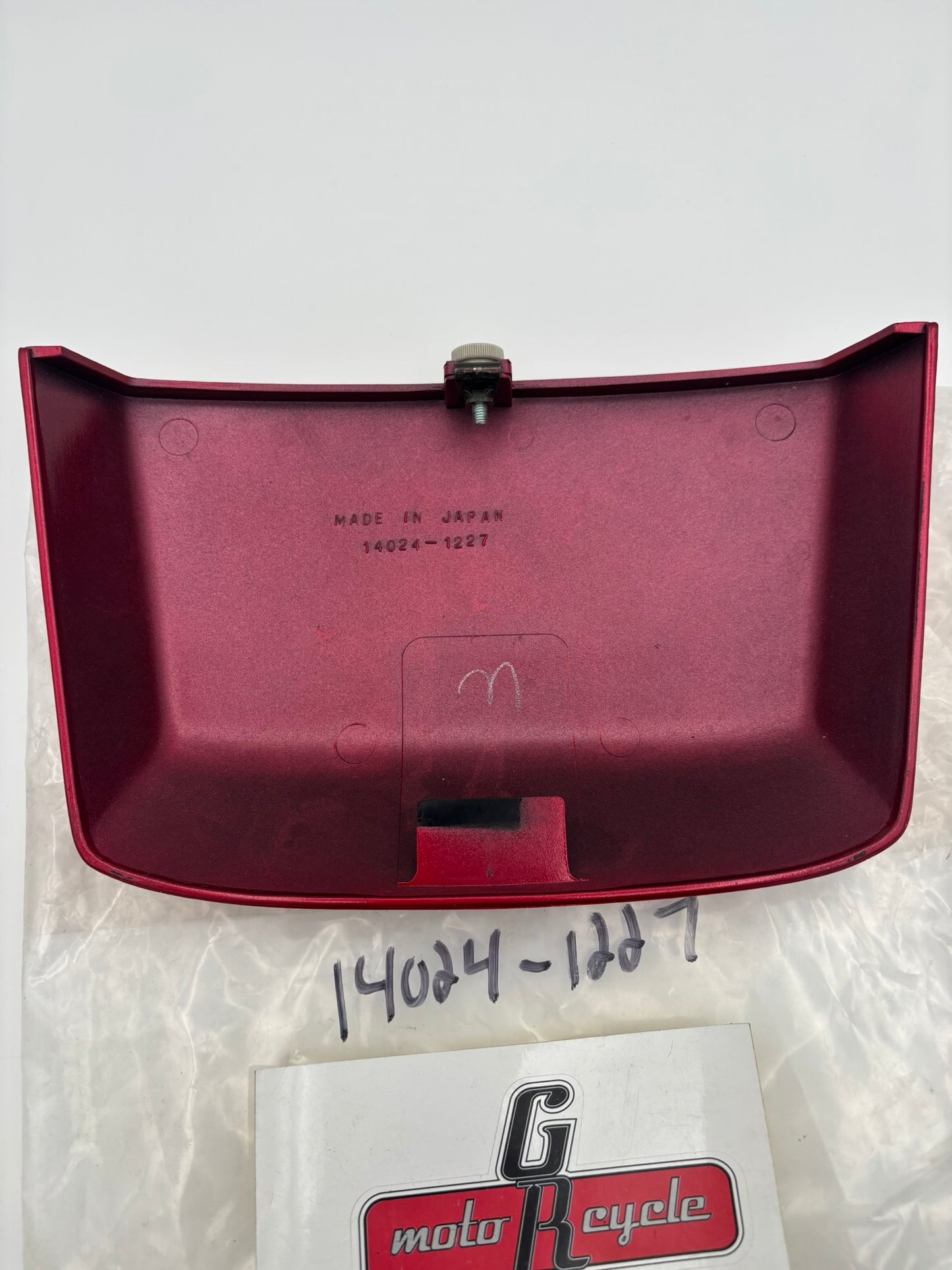 KAWASAKI CARRIER COVER RED 14024-1227 K43