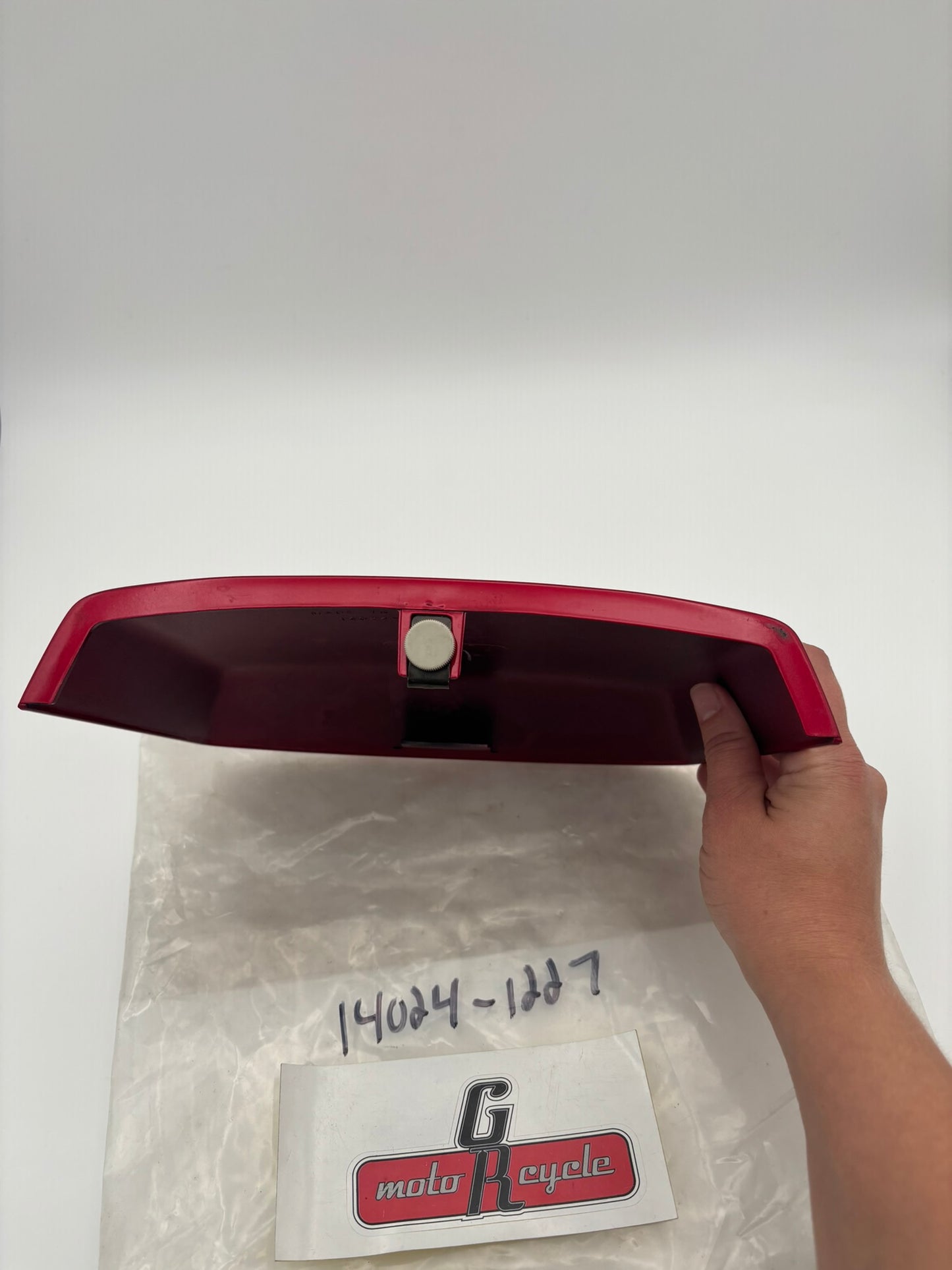 KAWASAKI CARRIER COVER RED 14024-1227 K43