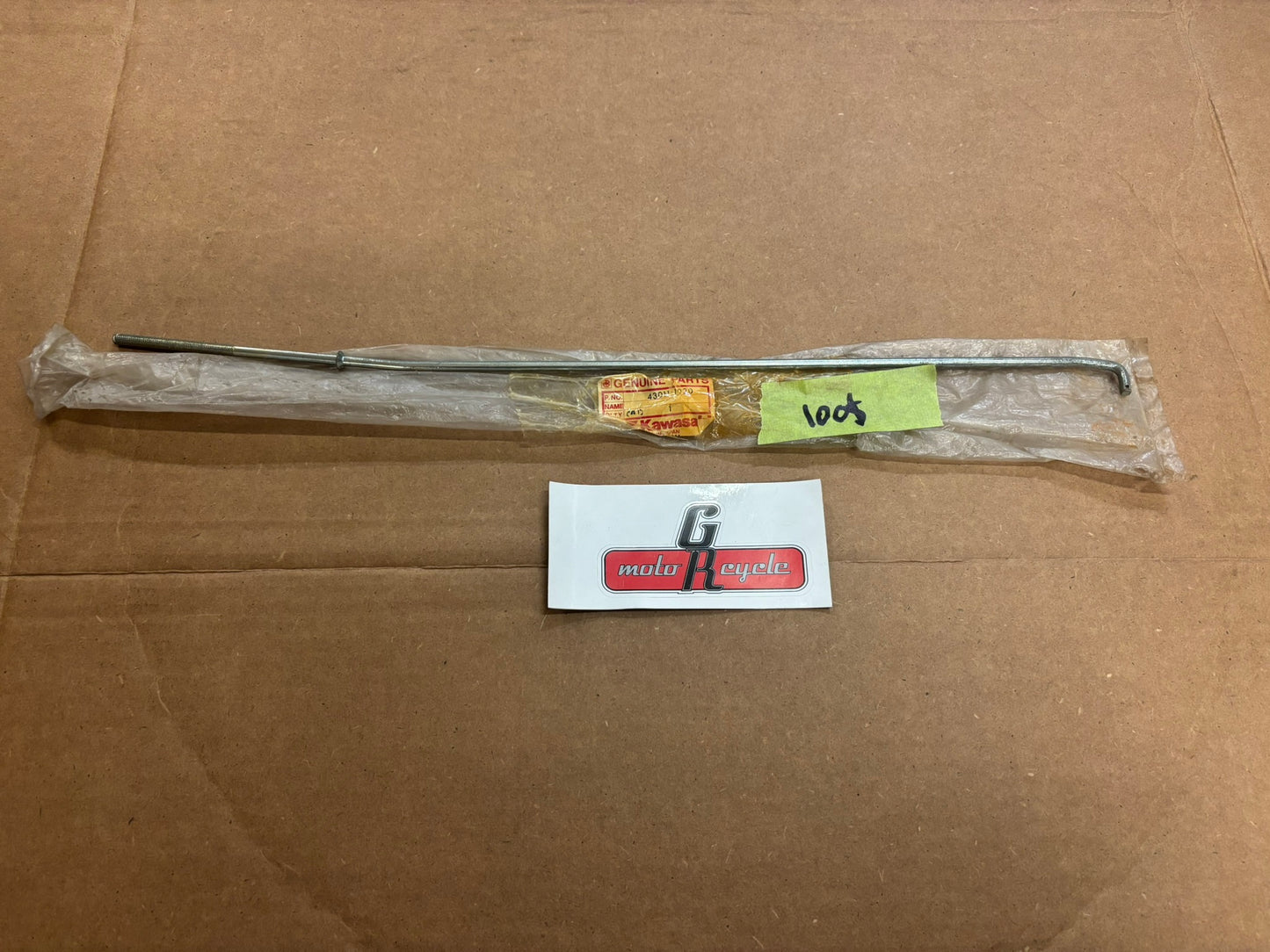 KAWASAKI KX80-A1 KX80-A2 BRAKE ROD 43011-1020 K50