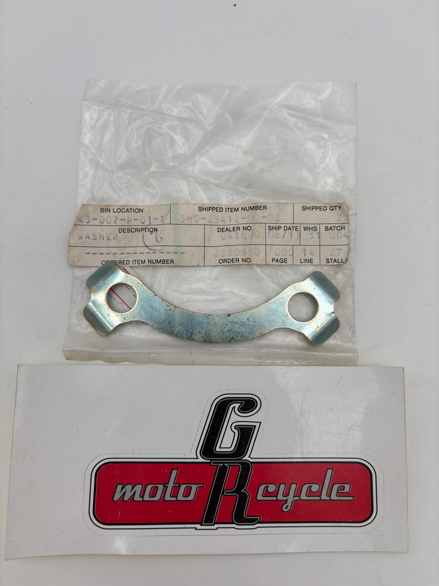 YAMAHA WASHER 5H0-25412-00-00 Y4