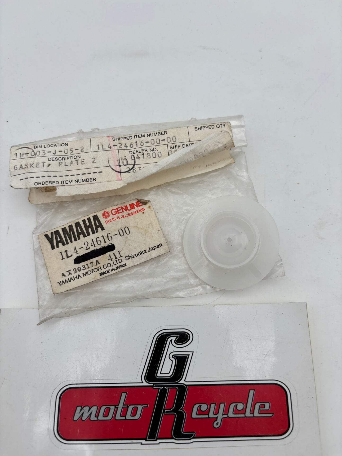 YAMAHA PLATE GASKET 2 (NAS) 1L4-24616-00-00 Y4