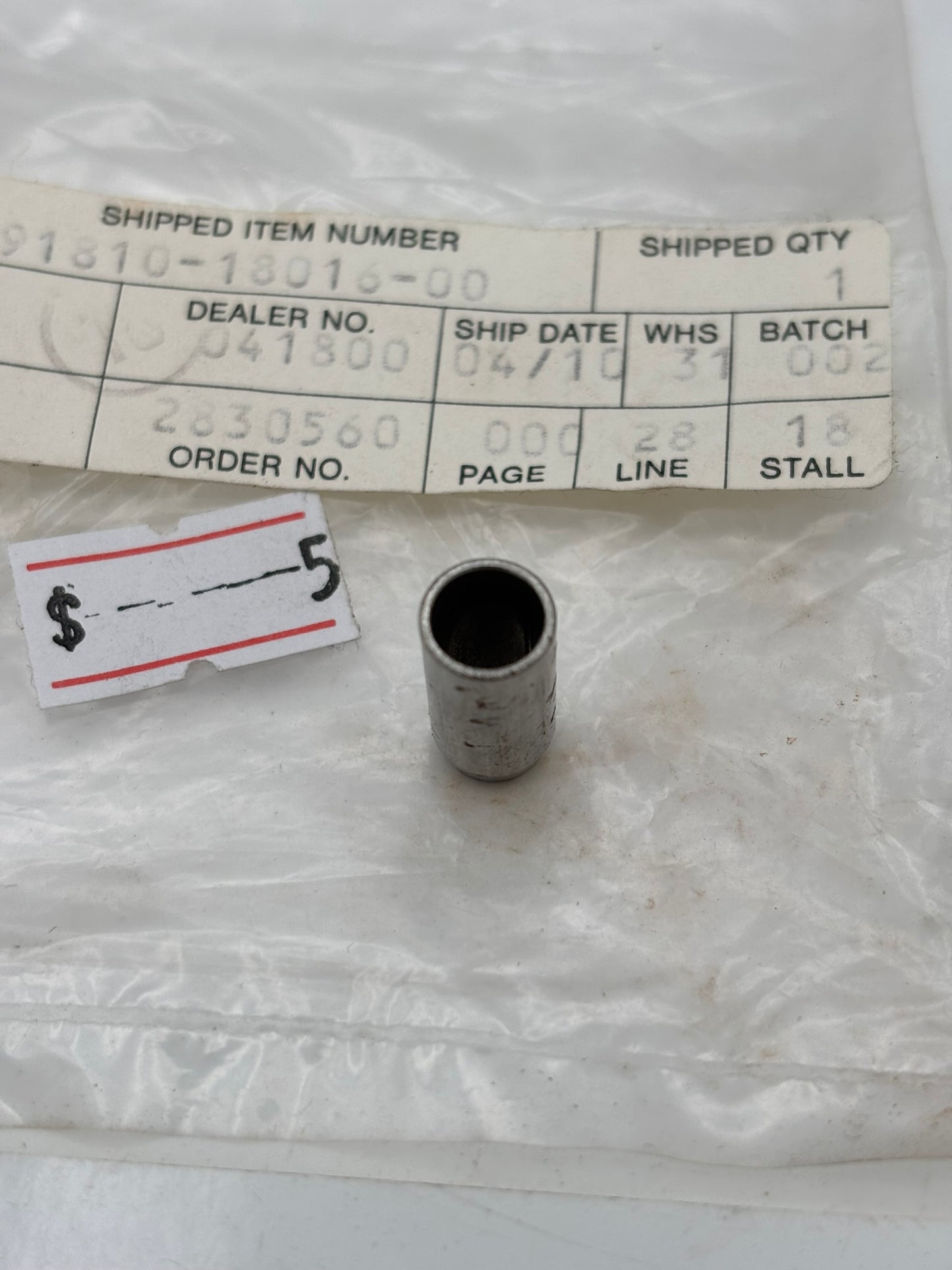 YAMAHA DOWEL PIN (SUB 99510-08016-00 91808-16023-00 ) 91810-18016-00 Y4