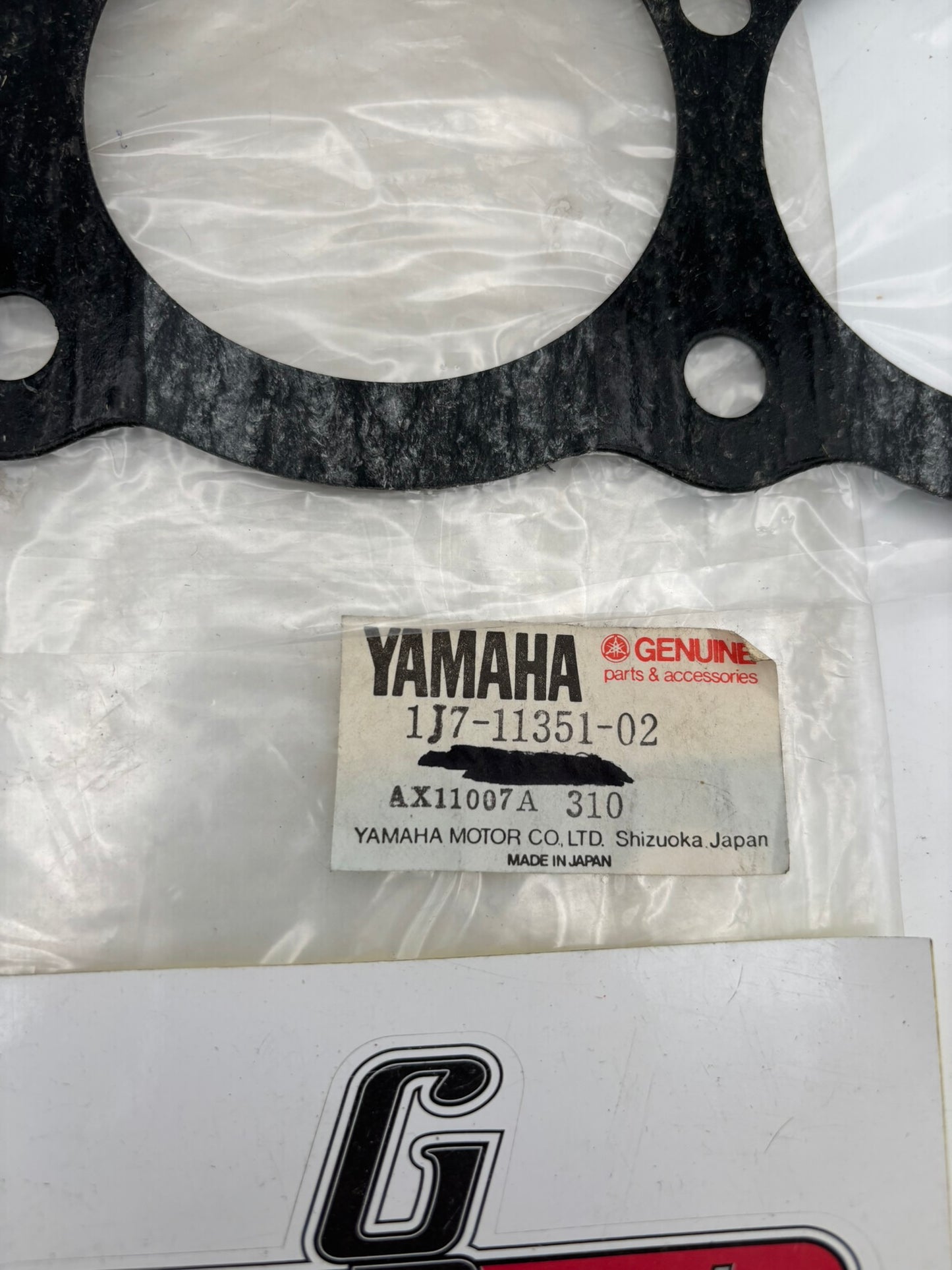 YAMAHA CYLINDER BASE GASKET 1J7-11351-02-00 Y6