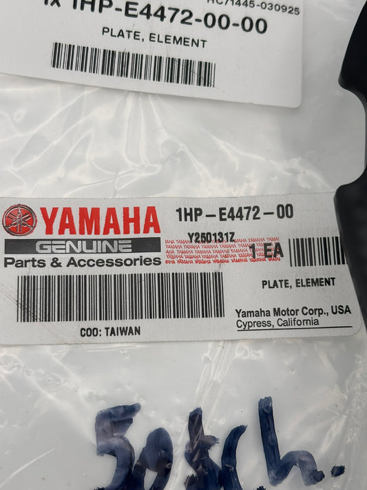 YAMAHA ELEMENT PLATE (SUB 3B4-14472-00-00 ) 1HP-E4472-00-00 Y103