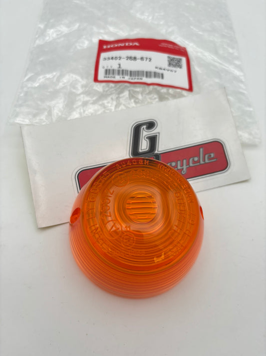 HONDA TURN SIGNAL LENS 33402-268-672 H102