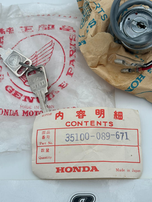 HONDA IGNITION SWITCH (SUB 35010-089-671 ) 35100-089-671 H230