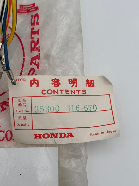 HONDA STARTER SWITCH 35300-316-670 H233