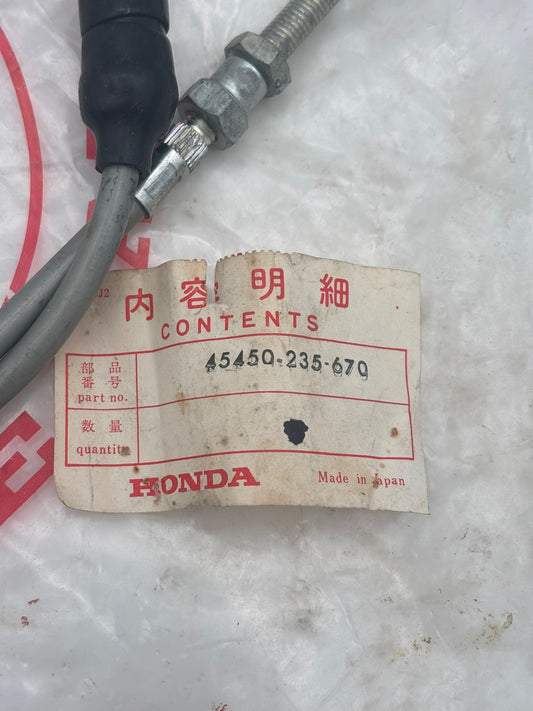 HONDA FRONT BRAKE CABLE (SUB 45450-235-671 ) 45450-235-670 H236