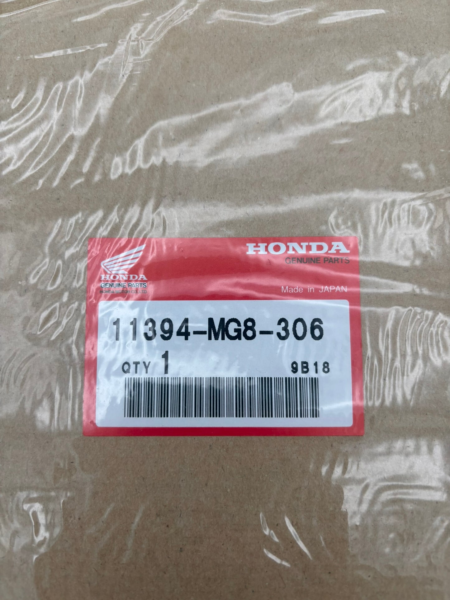 HONDA INNER CLUTCH COVER GASKET (SUB 11394-MG8-000 ) 11394-MG8-306 H239