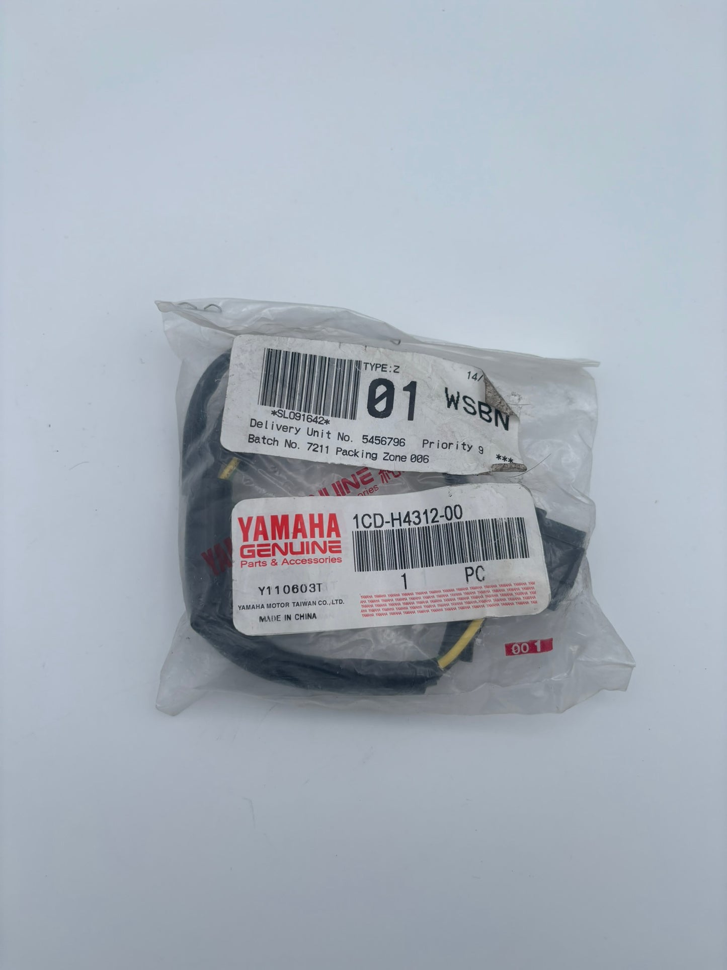 YAMAHA CORD ASSY 1CD-H4312-00-00 Y198