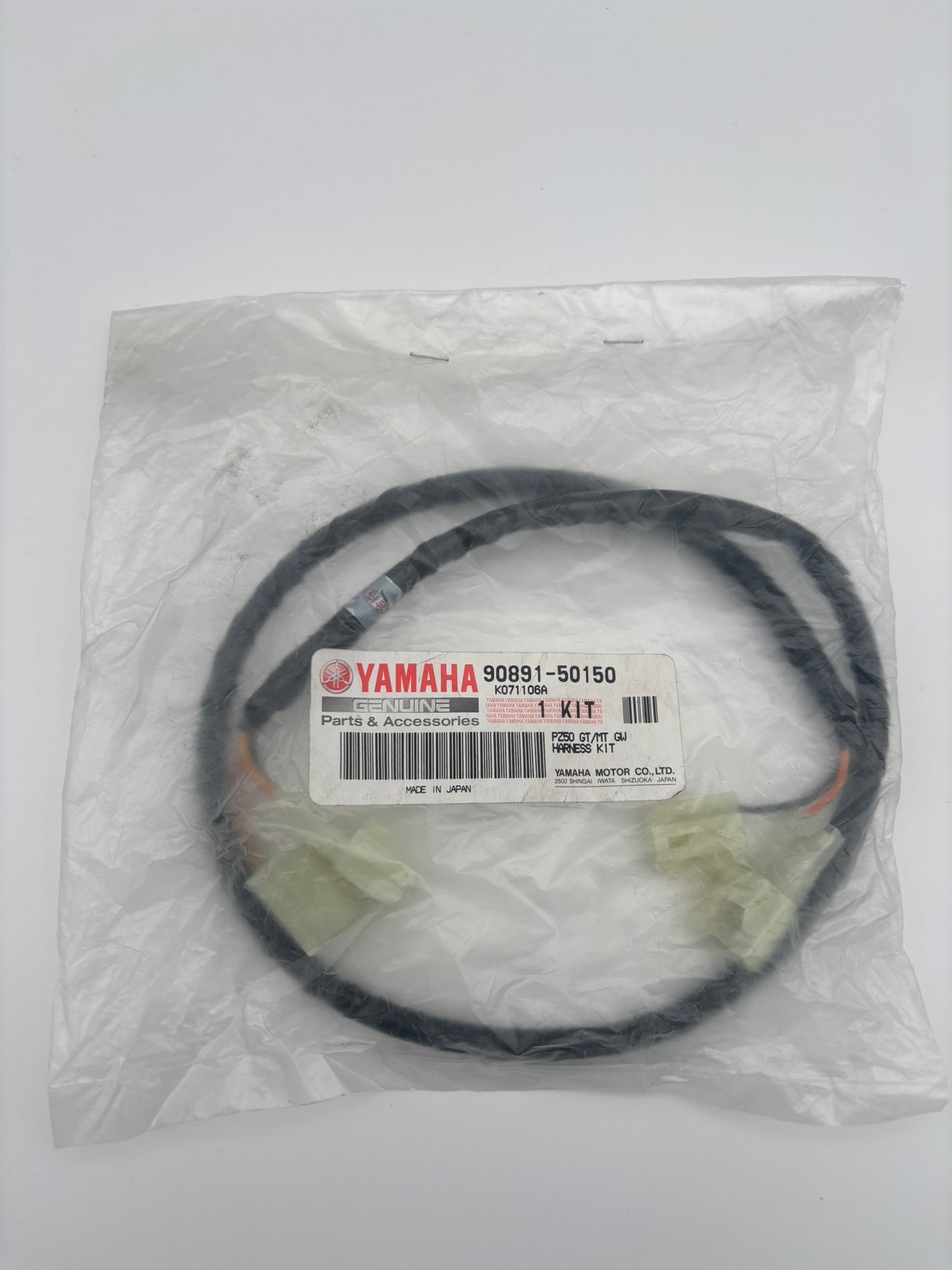 YAMAHA PZ50 GT/MT GW HARNESS 90891-50150-00 Y198