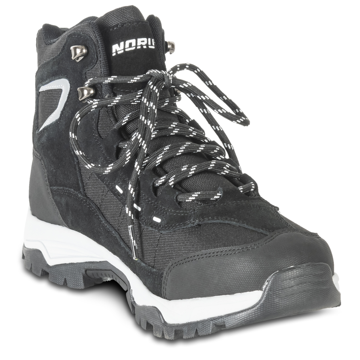 NORU HAIKA LACE UP BOOT BLACK 9 7508210509