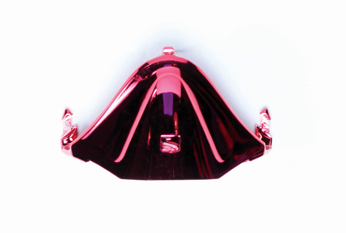 SCOTT NOSE GUARD RED CHROME 207071-1313