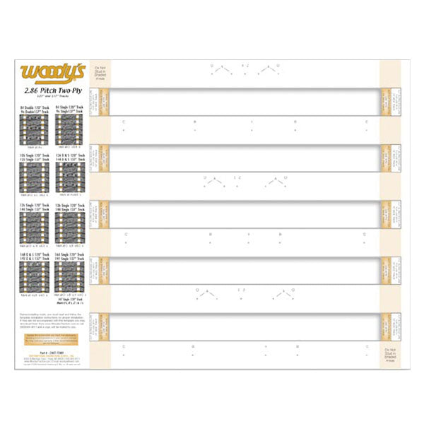 WOODY'S STUD TEMPLATE 04 SNOCROSS POL4-RACE