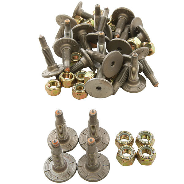 WOODY'S SIGNATURE SERIES STAINLESS STEEL STUDS 1" 24/PKG SSP-1005-A