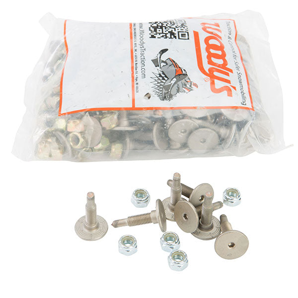WOODY'S SIGNATURE SERIES STAINLESS STEEL STUDS 1.075" 96/PKG SSP-1075-B